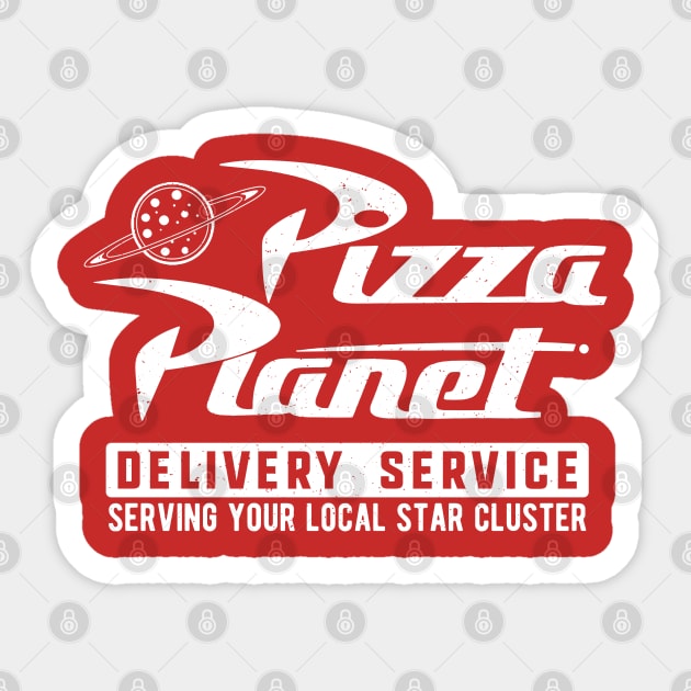 Pizza Planet Sticker by OniSide